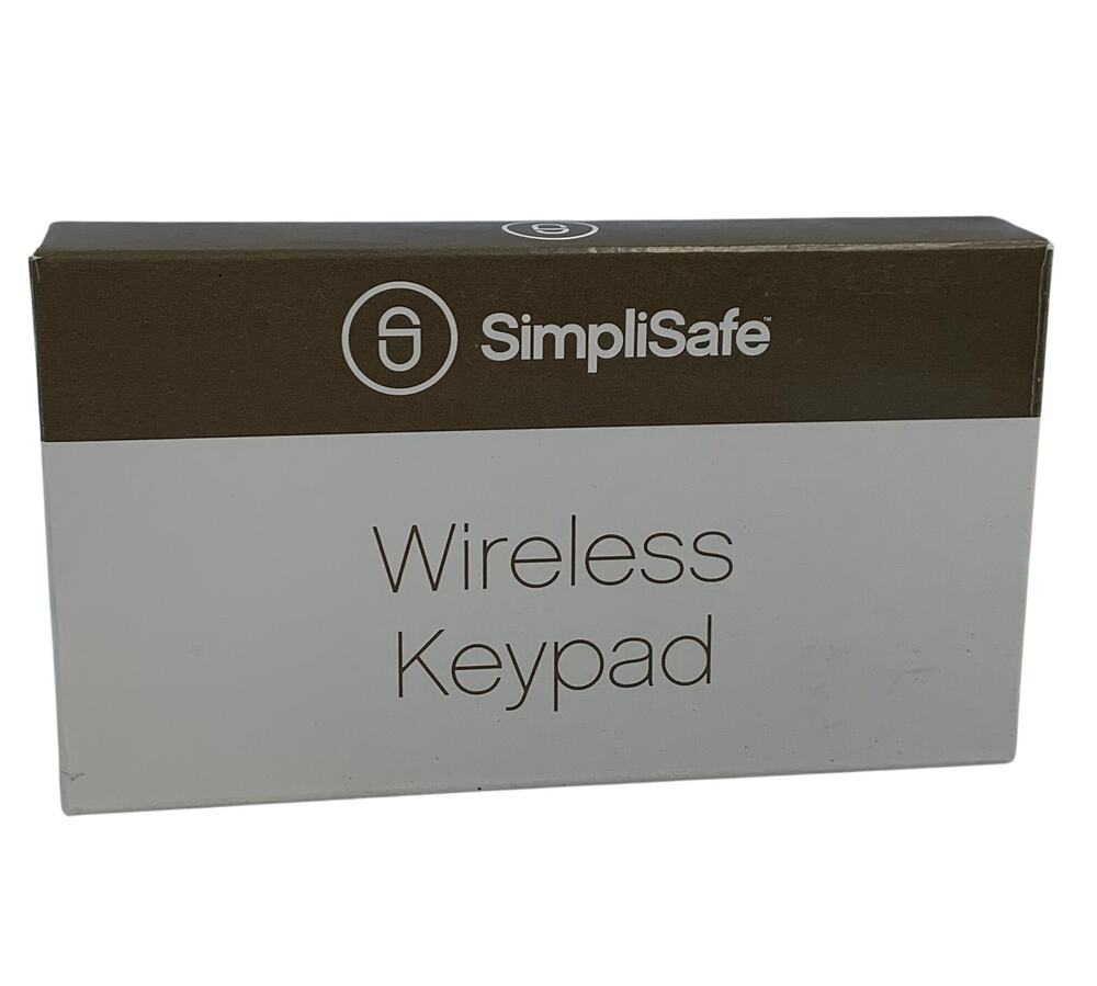 NWT SimpliSafe Wireless Keypad Home Security Alarm System Replacement White